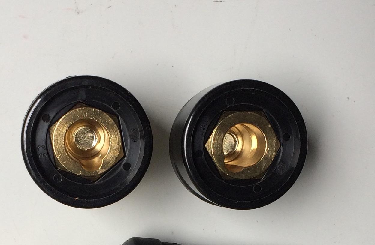 [HCM]Bộ 2 rắc cái 35-50 gắn trên máy hàn
