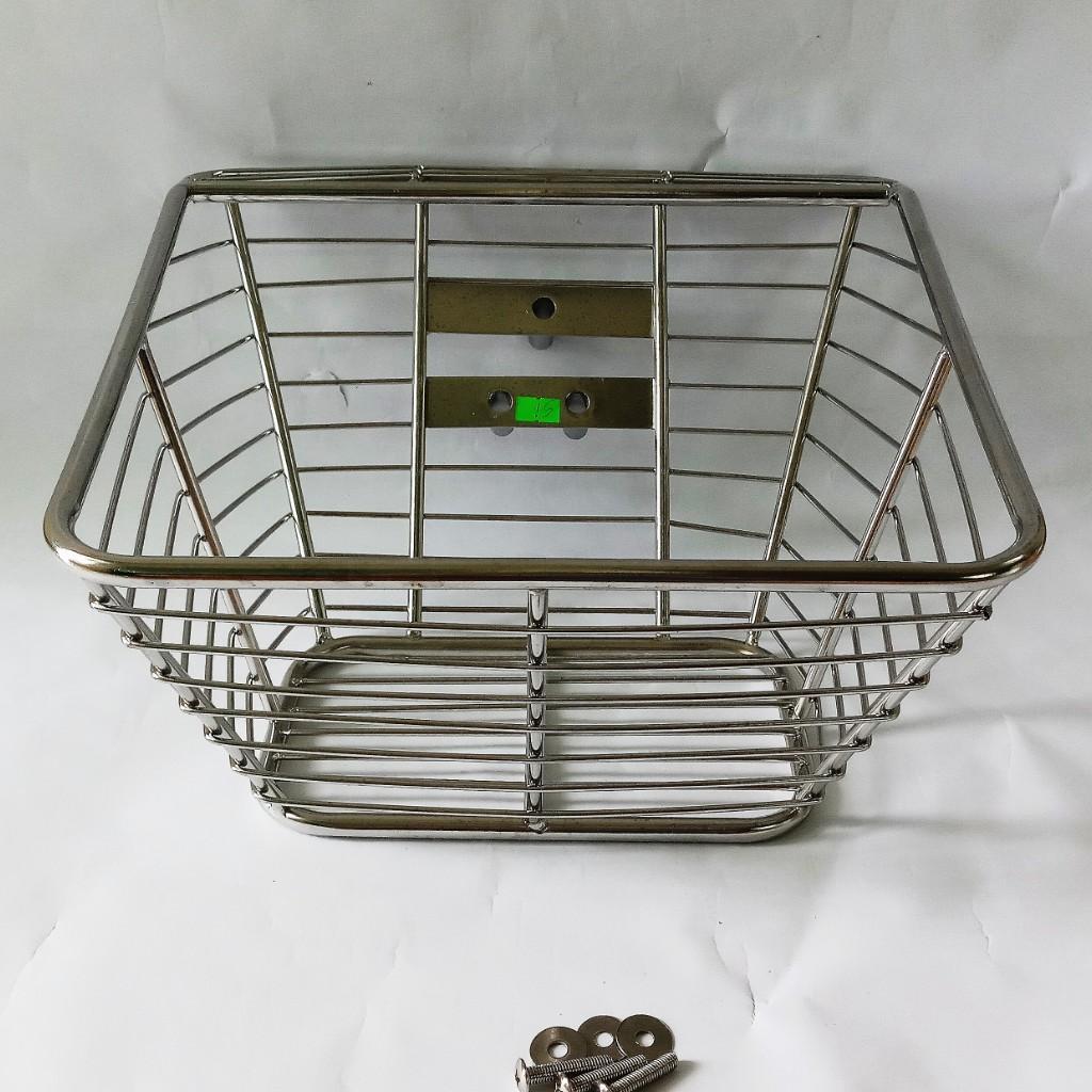 RXM0031 Rổ/giỏ xe SIRIUS THÁI INOX 10mm