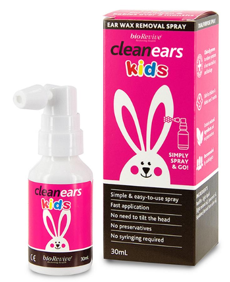Xịt tan ráy tai cho trẻ Clean Ears Kids