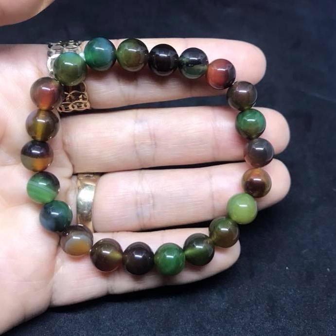 [HCM]VÒNG TAY ĐÁ MÃ NÃO TỨ QUÝ 8LY