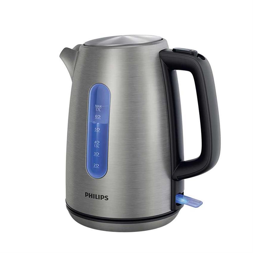 Bình đun siêu tốc Philips HD9357 1.7L (Bạc) - Hàng nhập khẩu