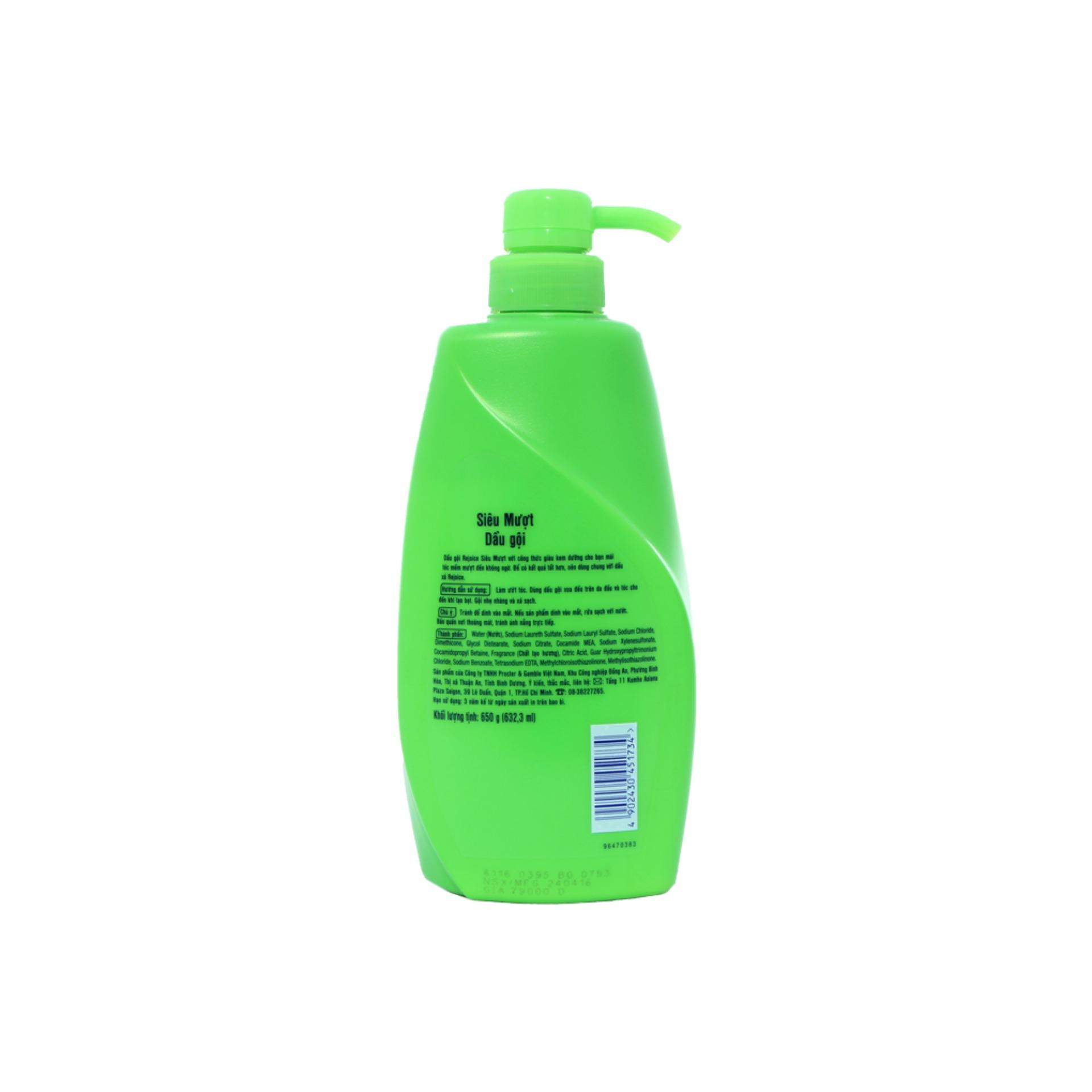 Dầu gội Rejoice siêu mượt 650g