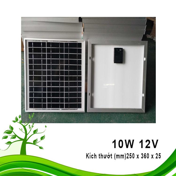 Tấm pin năng lượng mặt trời 10W 12V Solar panels 10W