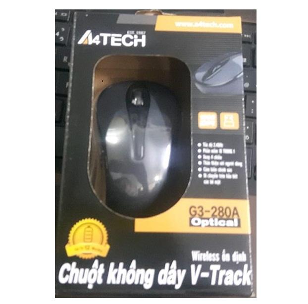 Chuột không dây A4TECH G3-280 (Đen)