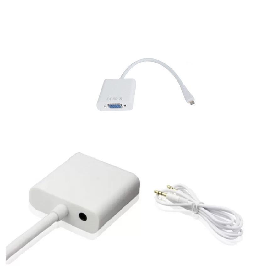Cáp chuyển đổi HDMI sang VGA Audio có âm thanh