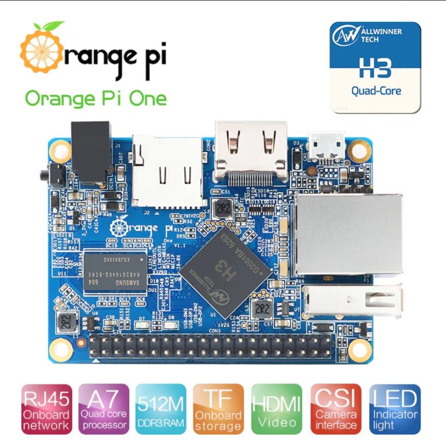 Máy tính nhúng Orange Pi One H3 Quad-core Cortex-A7 512MB DDRAM3