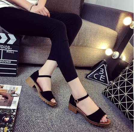 Giày sandal MYS quai ngang đế chiến binh