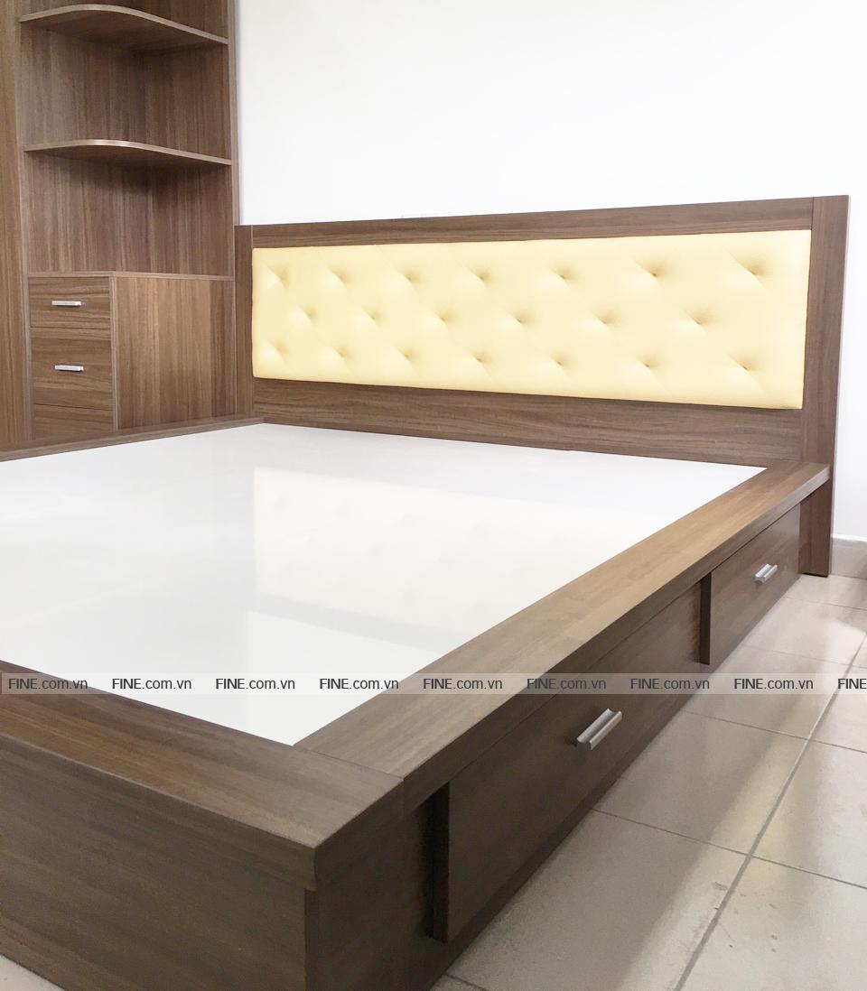 Giường FINE 2 Hộc Kéo FG033 (180cm x 200cm)