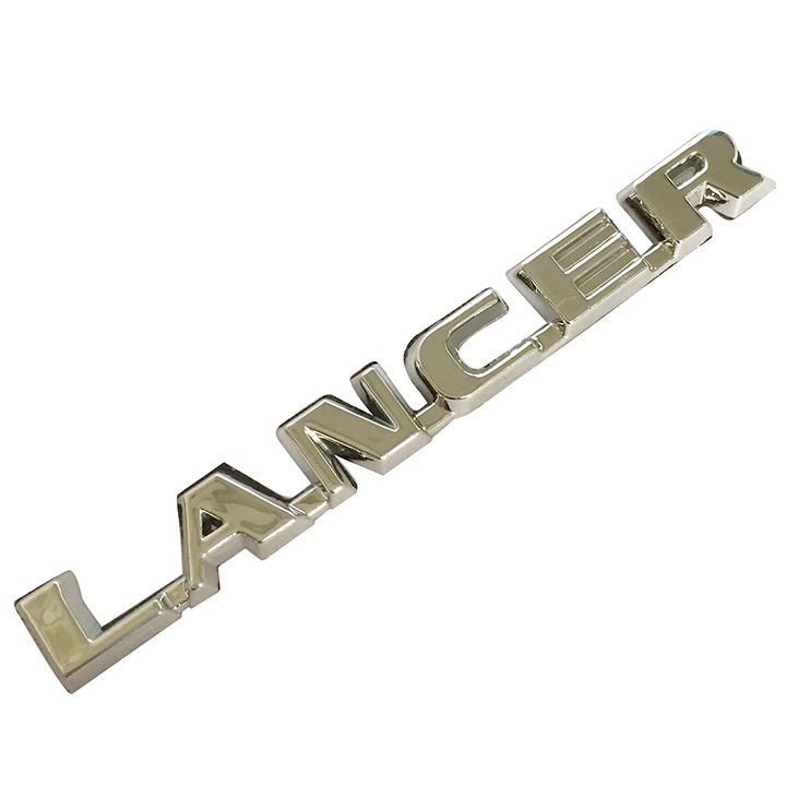 Tem chữ nổi LANCER dán trang trí xe