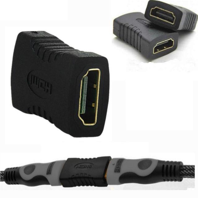 Đầu nối HDMI 2 đầu âm Connect Adapter (Đen)