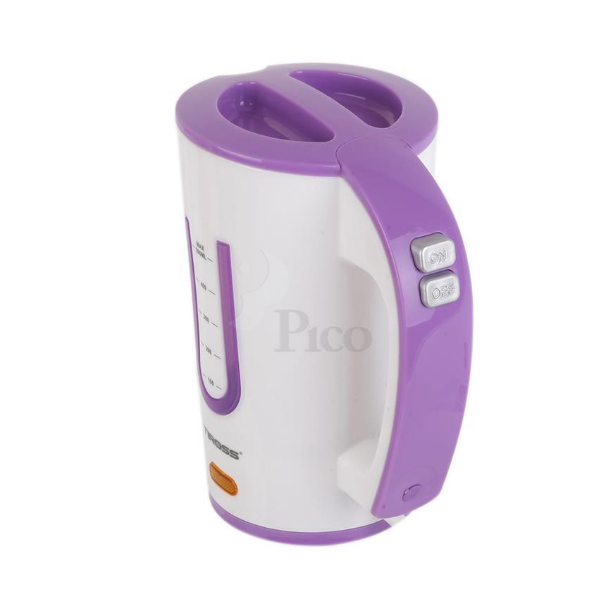 Ấm siêu tốc du lịch Tiross TS-1360 0.5L 1000W (Trắng)