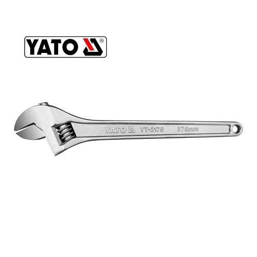 Mỏ lết cao cấp hê inch yato 15"/43mm yt-2176