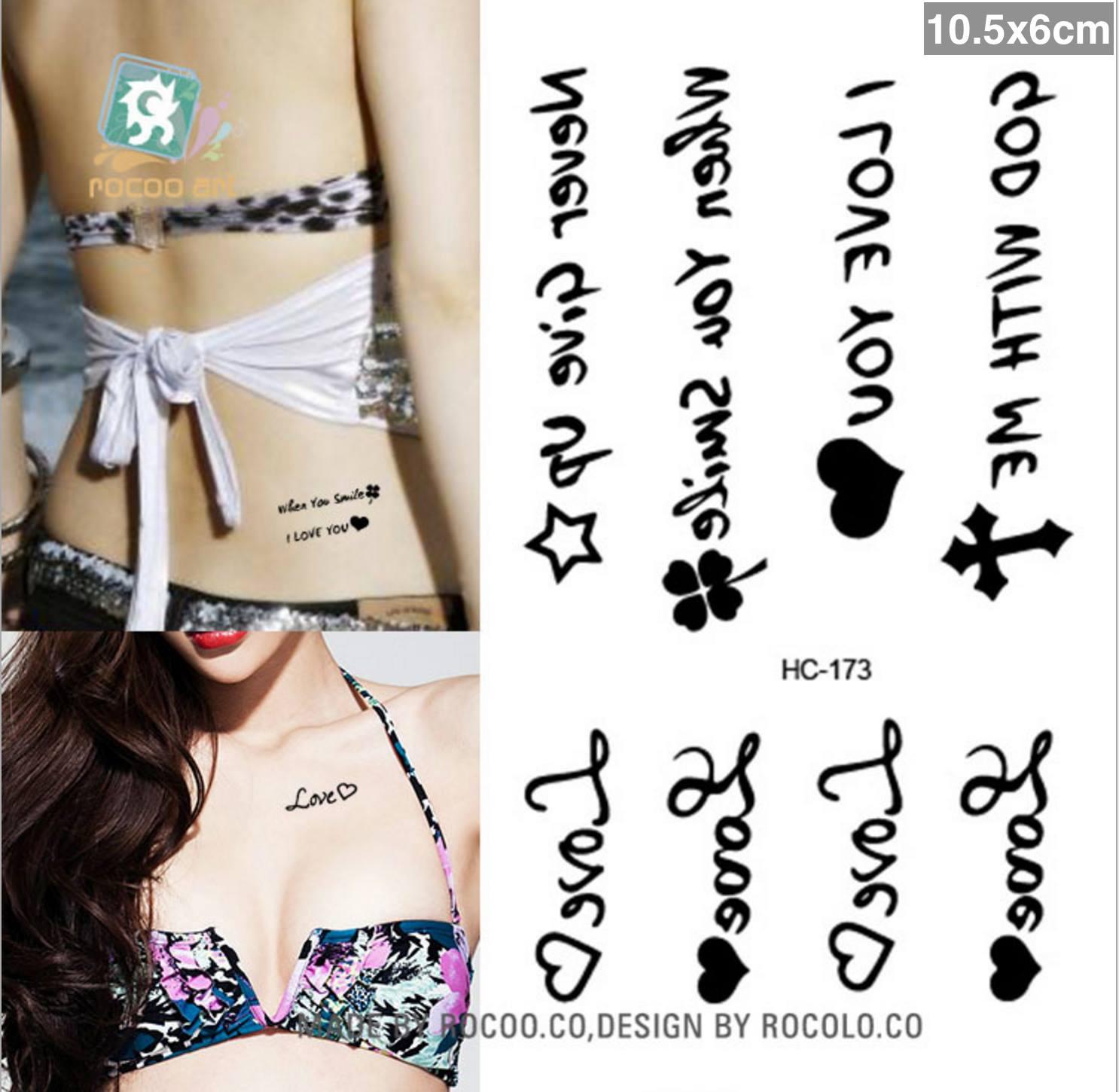 [HCM]Hình xăm dán tattoo combo 12 sản phẩm mini 10x6cm