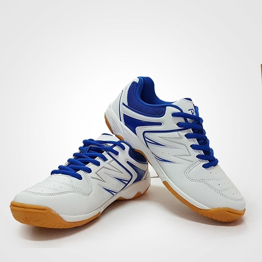Giầy cầu lông Động Lực Promax 17009 (Trắng Xanh)
