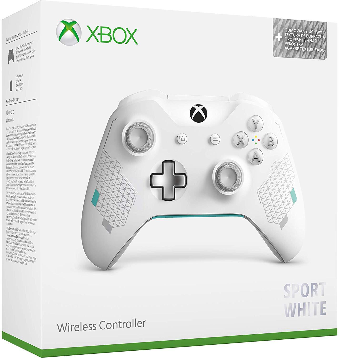 Tay cầm chơi game Xbox One Sport White (nhập khẩu US)