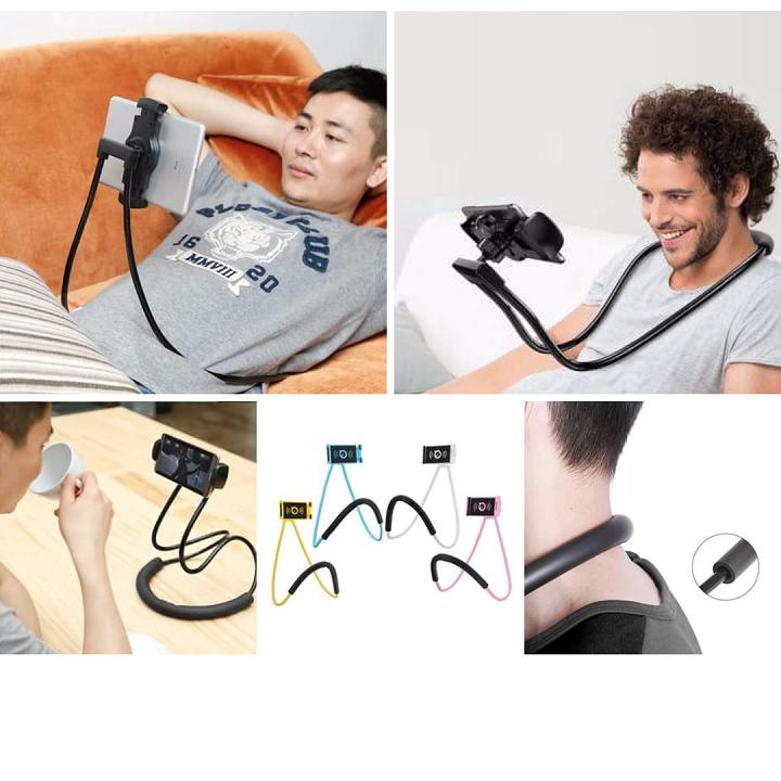 kẹp điện thoại kiểu mới , giá đỡ điện thoại treo cổ , đeo eo |Dũng|