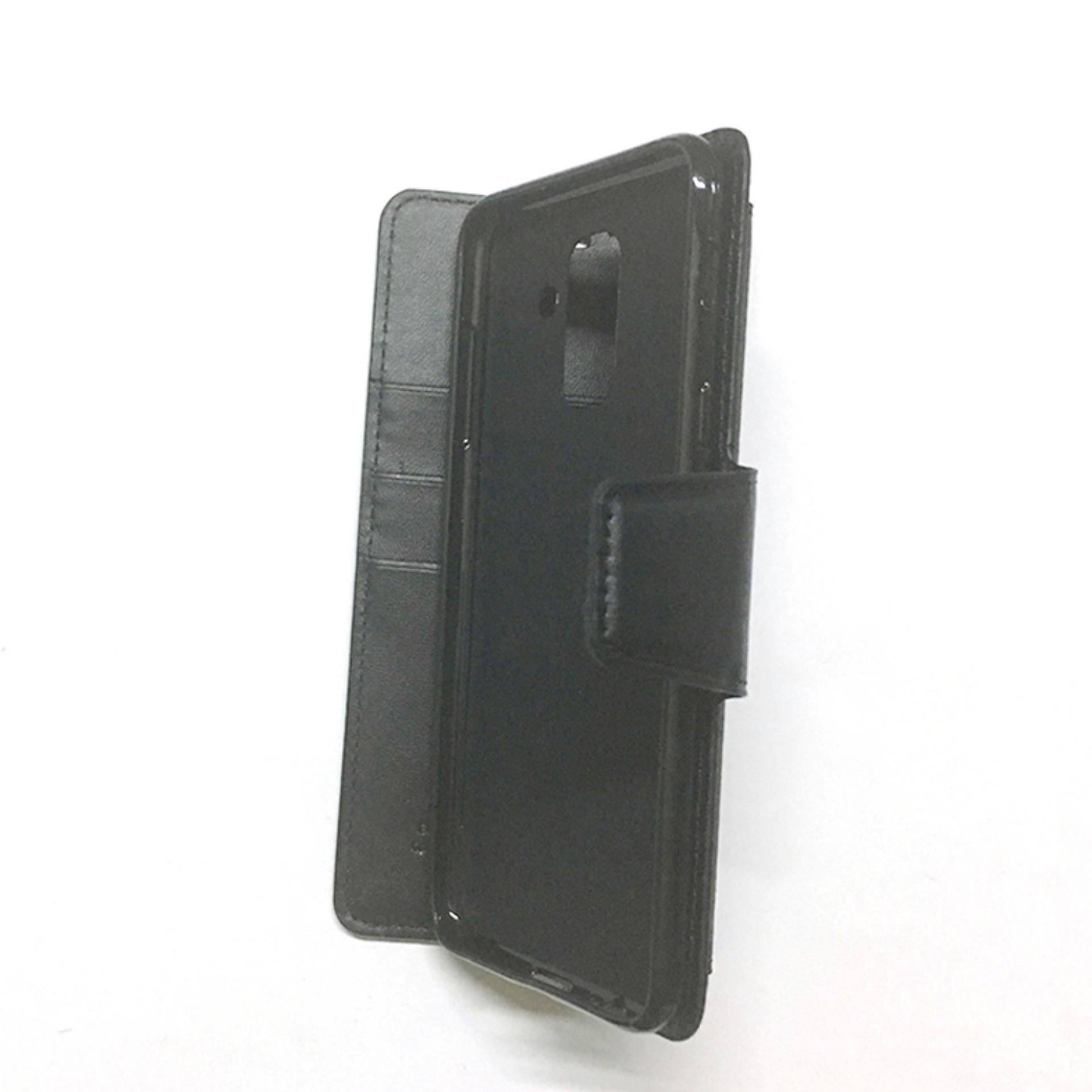 Bao da Samsung Galaxy J8 có khe để thẻ card (chọn màu)