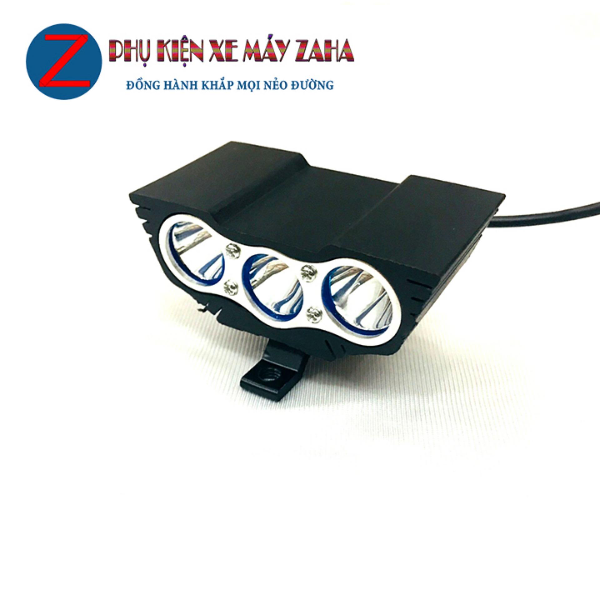 [HCM]Đèn pha led trợ sáng mắt cú x3 gắn xe máy