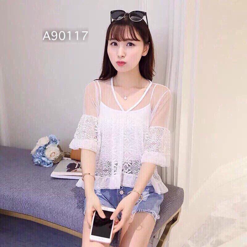 Áo Nữ Kiểu - Ren Có Yếm Lót Thời Trang Mới