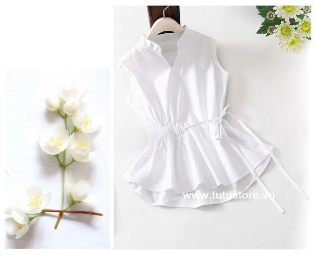 [HCM]Siêu Hot: Áo Cổ V Rút Eo Siêu Xinh ( Kèm hình thật)