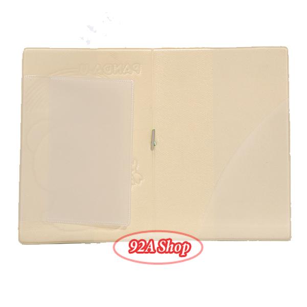 Vỏ hộ chiếu Passport Gấu Panda 3D
