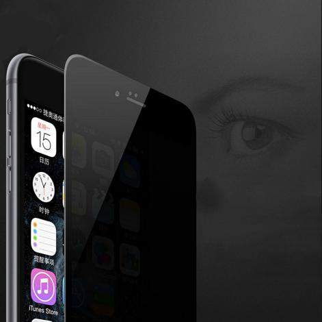 Kính Cường Lực 3D Chống Nhìn Trộm Cho Iphone 6 Plus Iphone 6s Plus đen