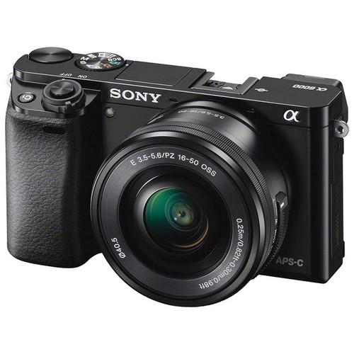 [Trả góp 0%]Sony A6000 Đen Kit 16-50