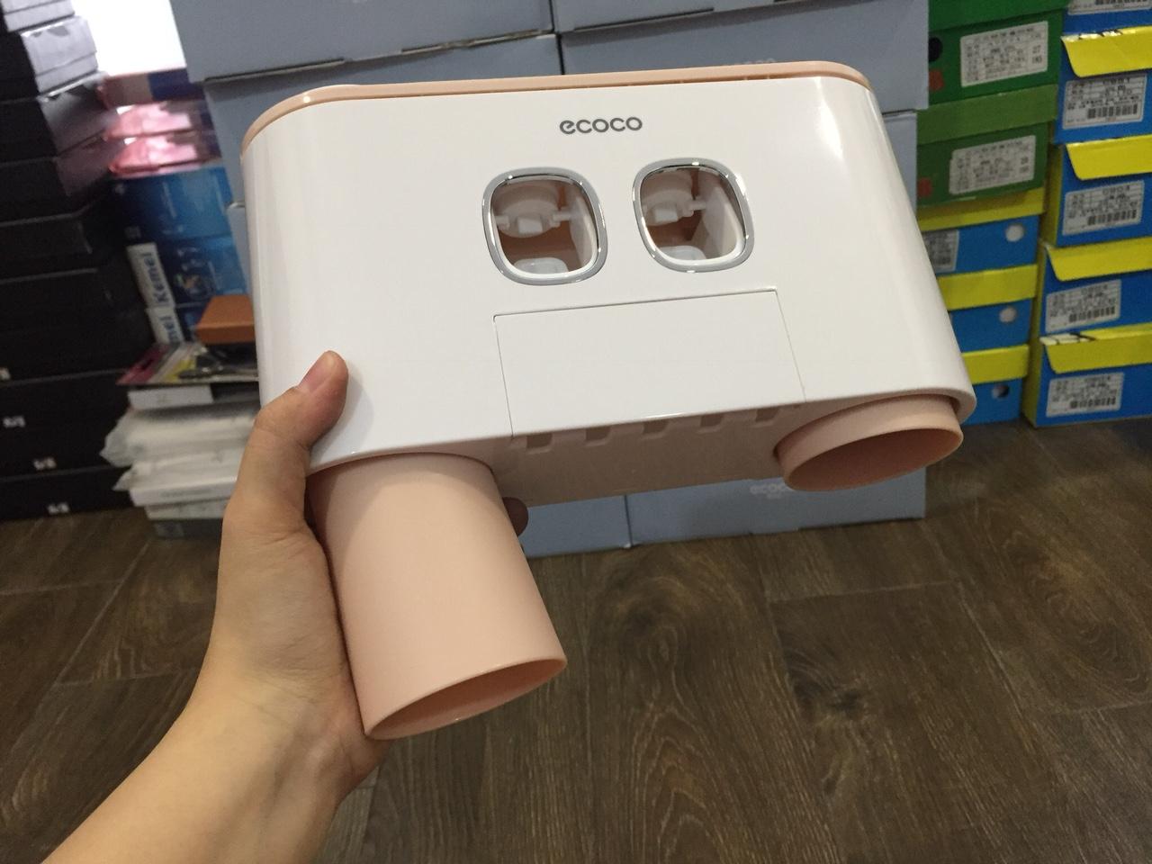 Bộ nhả kem đánh răng cao cấp Ecoco 4 IN 1 ĐA NĂNG