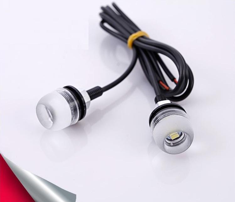 Một đôi đèn LED vít thấu kính lõm màu đỏ