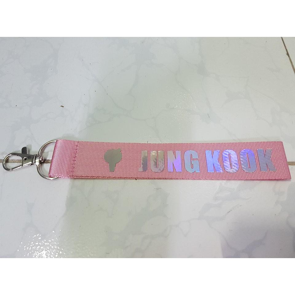 [HCM]Nametag BTS hồng