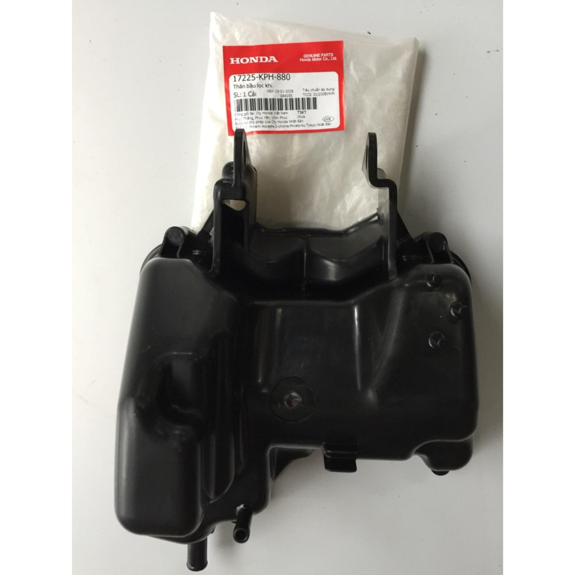 Bộ Thân và lắp bầu lọc khí Wave Alpha 2008-11, Wave RS,S 2006-08 (Mã số:17225KPH880 và 17235KPH700)