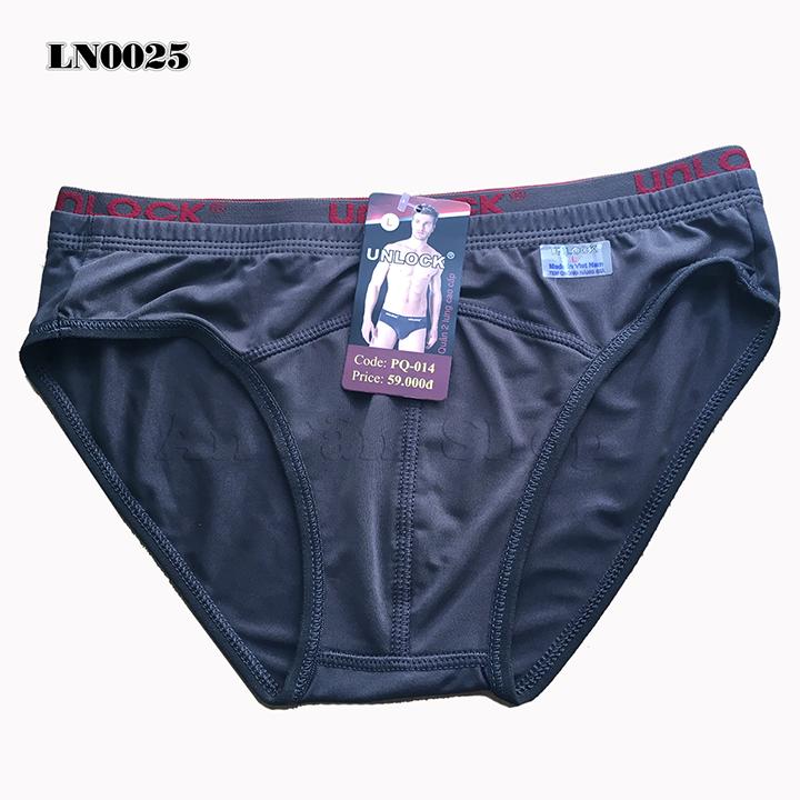 [HCM]Combo 05 quần lót nam Unlock - 2 lưng - thun lạnh cao cấp