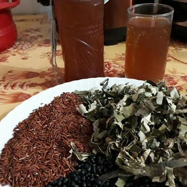 Trà gạo lứt đỗ đen lá sen 1kg.