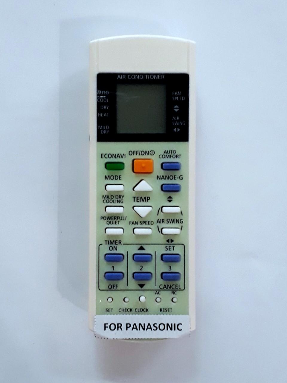 Điều khiển điều hòa Panasonic Inverter