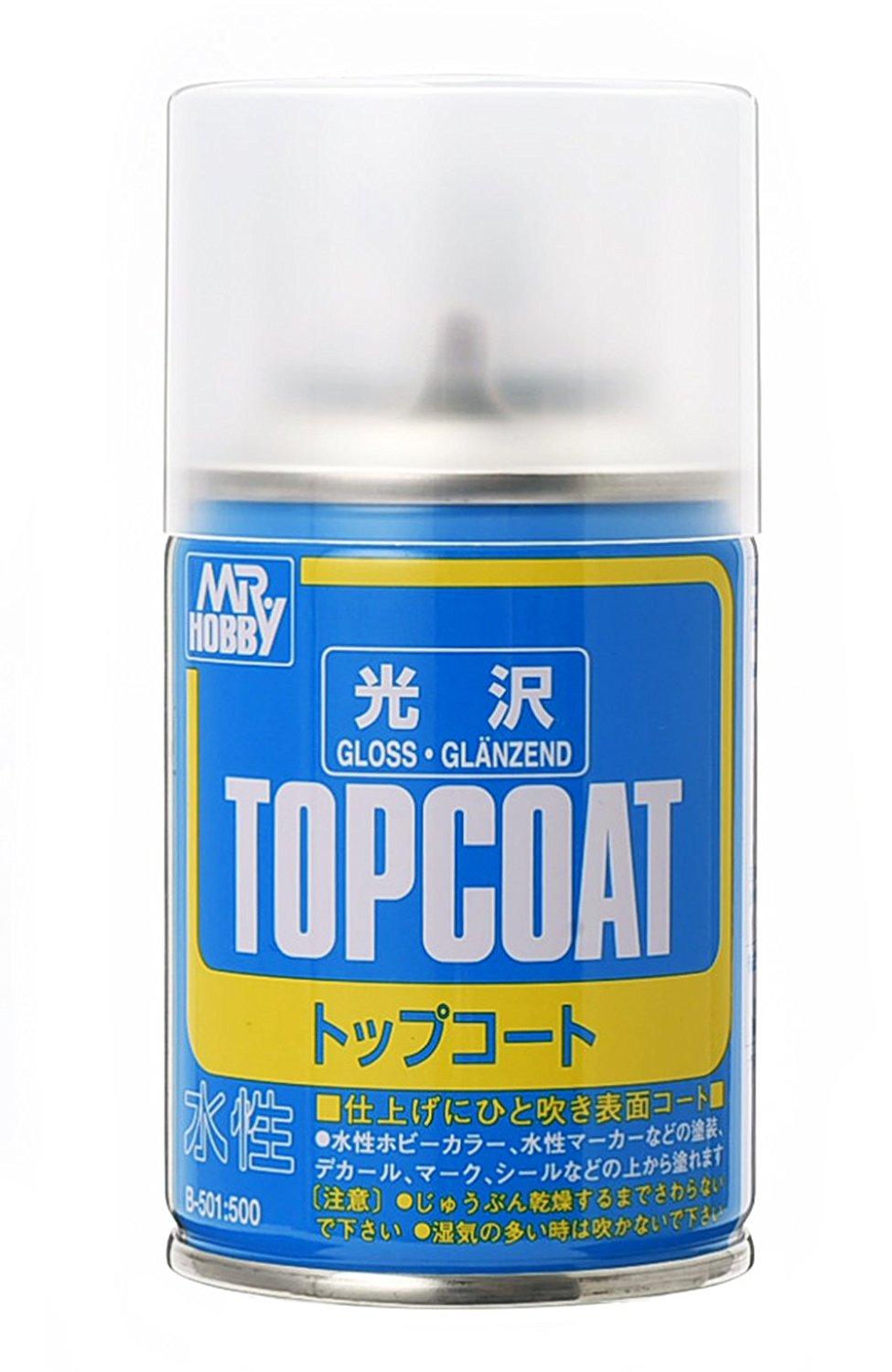 BÌNH XỊT BẢO VỆ NHỰA MR HOBBY TOPCOAT CLEAR GLOSS