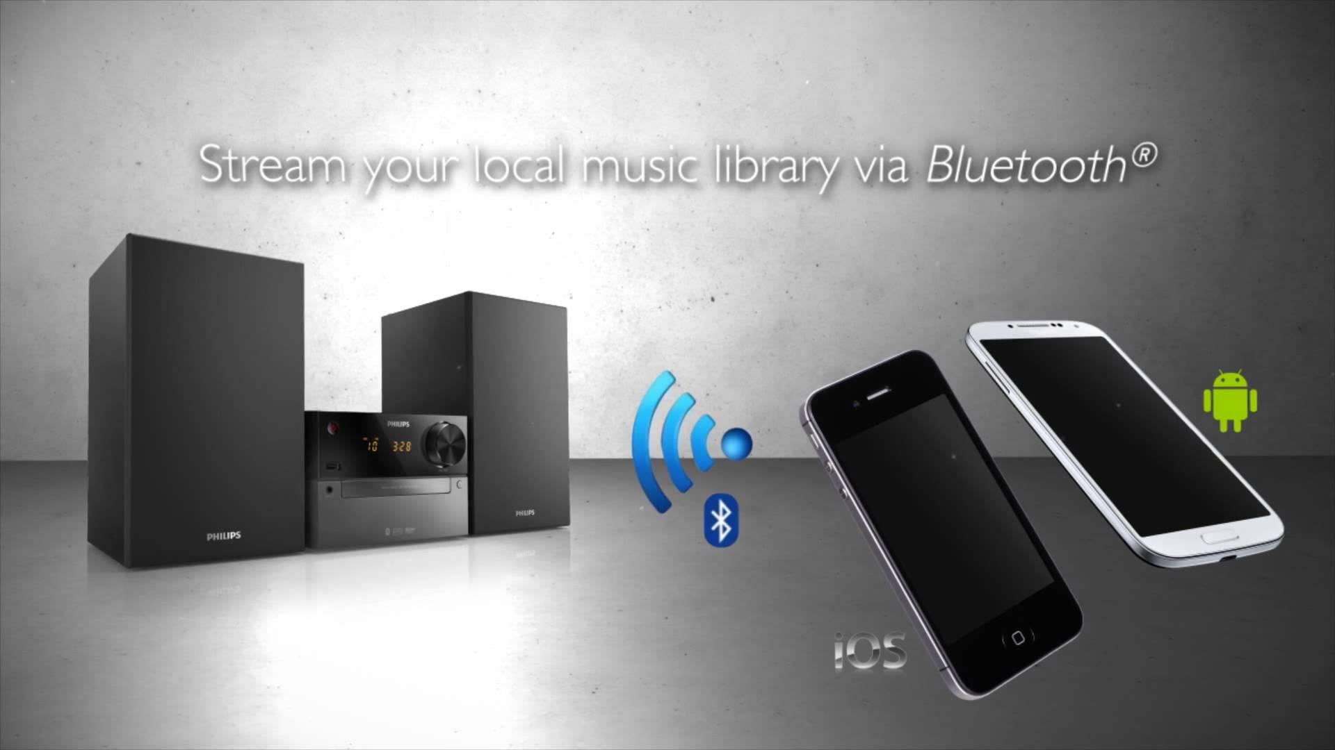 Loa Philips BTM2310 HIFI/2.1(usb, Bluetooth,FM,CD) - Bảo hành 24 tháng
