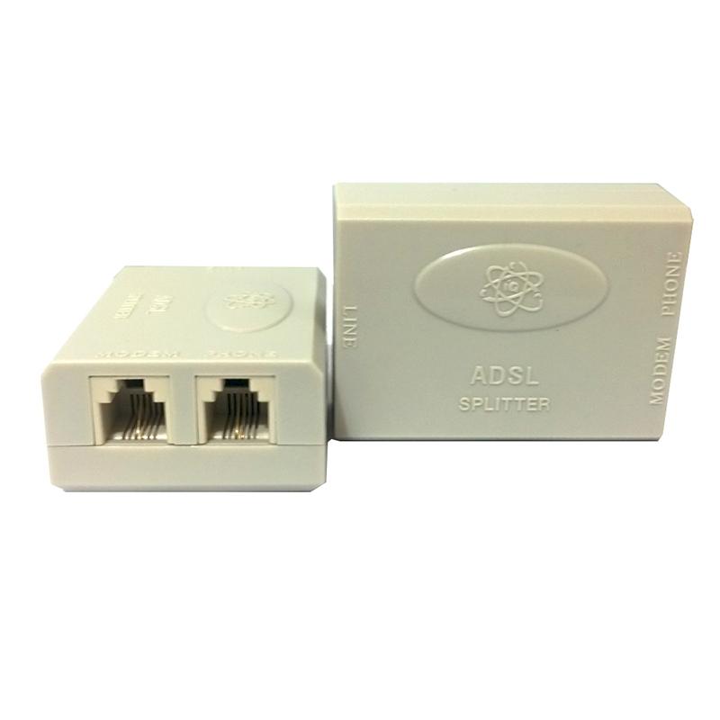 Hộp tách lọc ADSL và Phone (tách cổng RJ11 từ Modem ra 1 bên Phone, 1 bên ADSL)