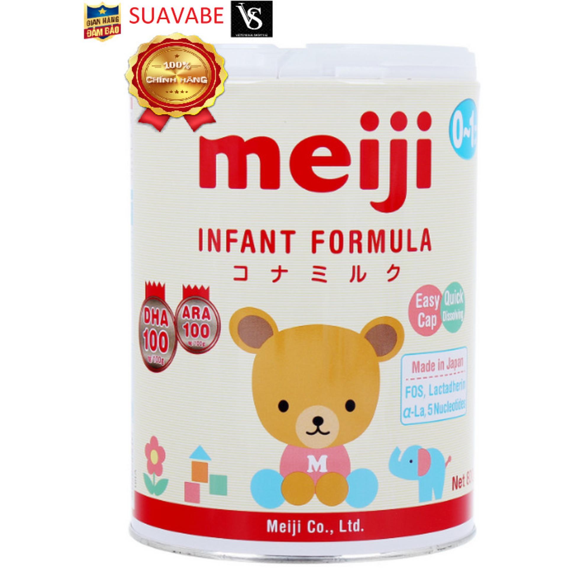 Bộ 2 Sữa Meiji số 0 Infant Formula 800g
