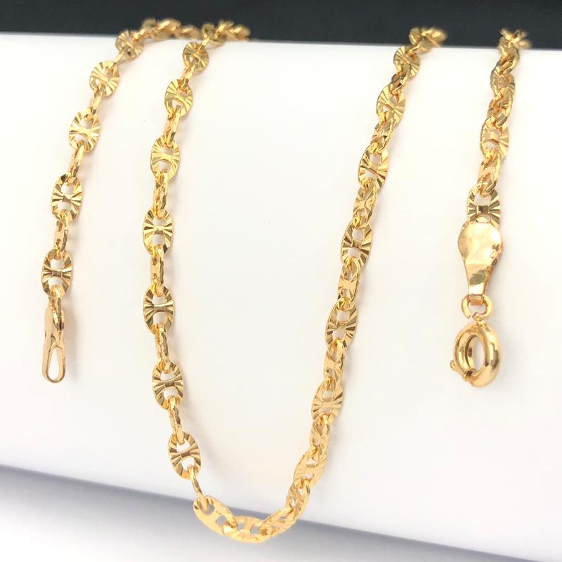 Dây chuyền nam nữ mạ vàng 18k cao cấp - dc027l62