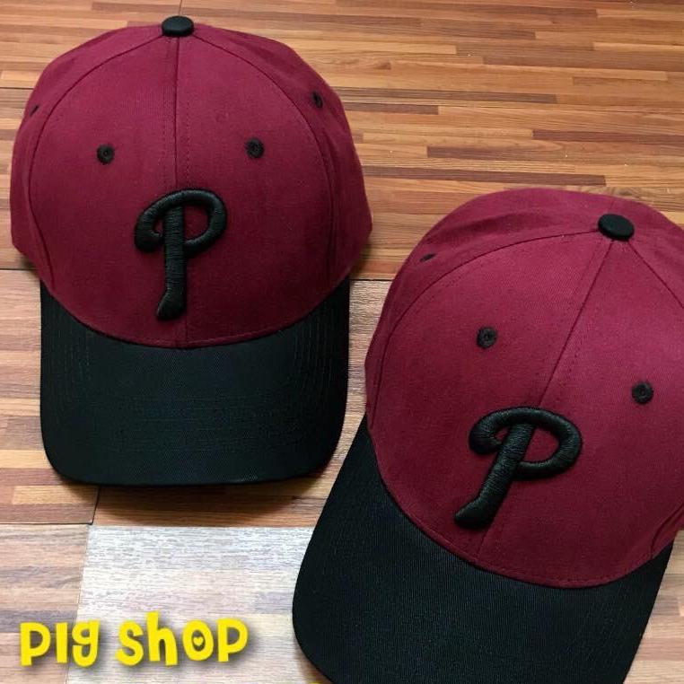 Nón kết thêu logo chữ P