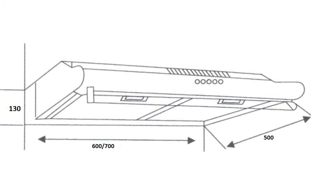 Máy hút mùi Sunhouse SHB6118B (Đen)