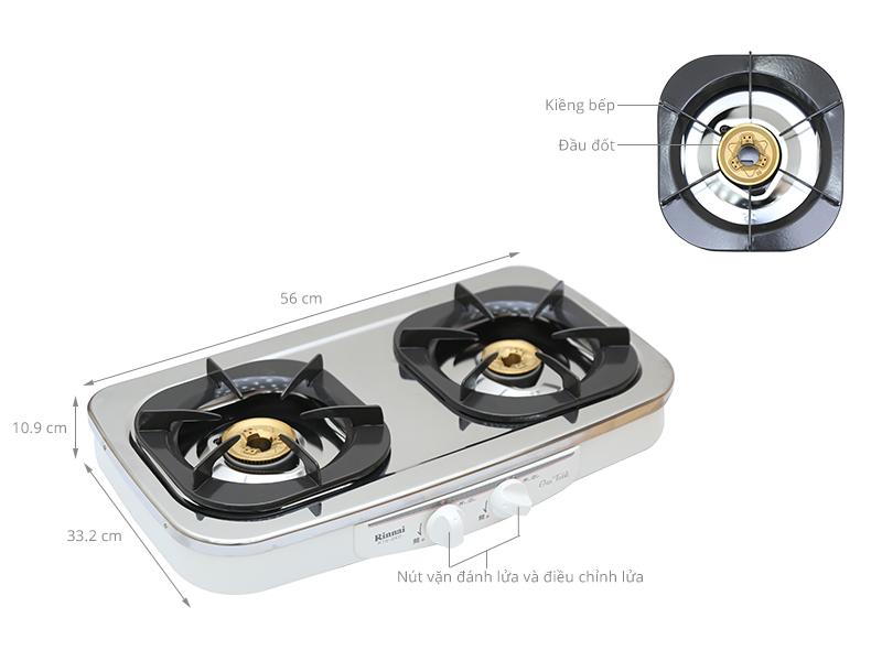 Bếp Gas RinNai RTS-2KD