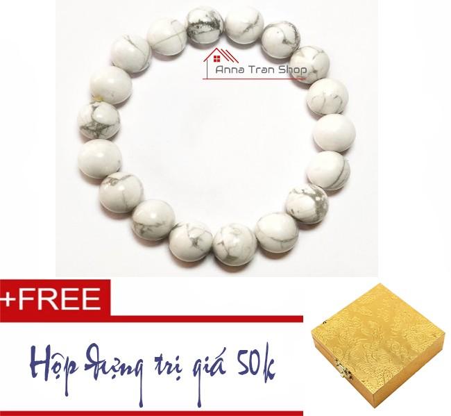 [HCM]Vòng tay đá san hô trắng 8ly HN11