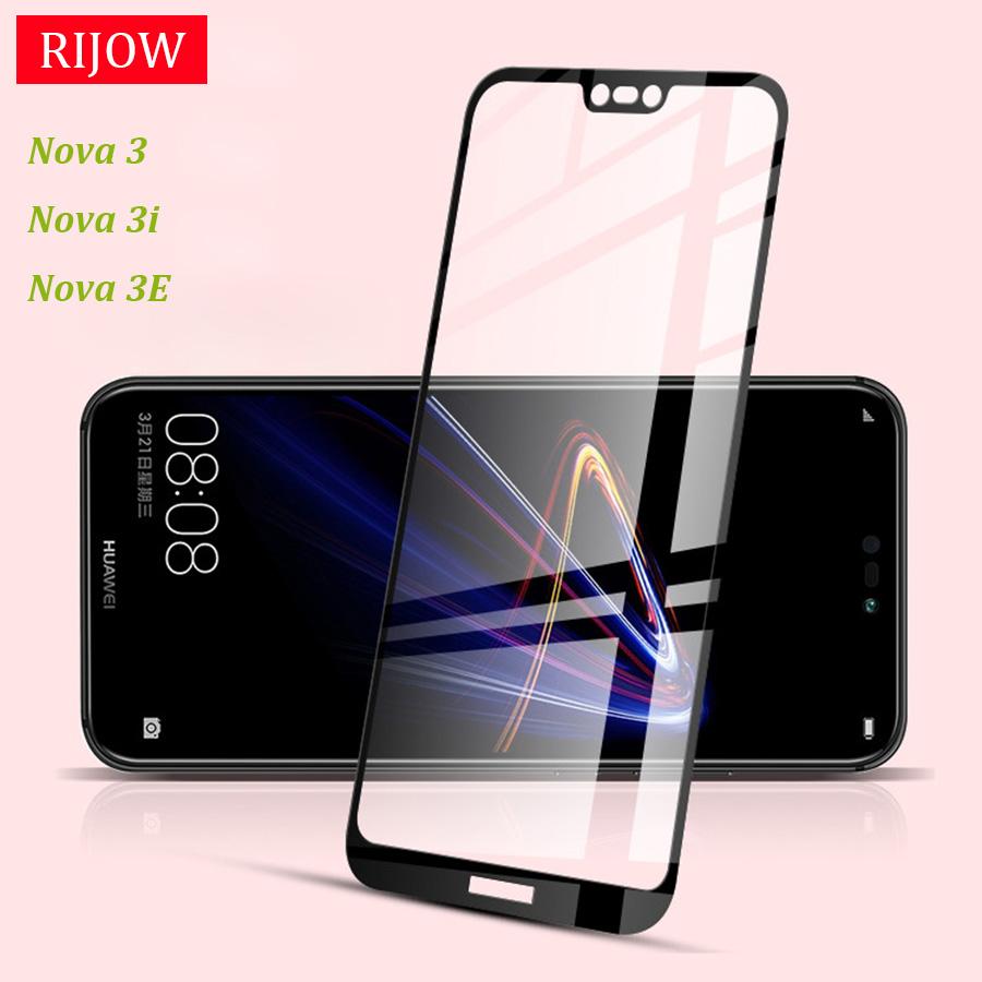 Miếng dán cường lực 5D full màn cho Huawei Nova 3i (Đen)