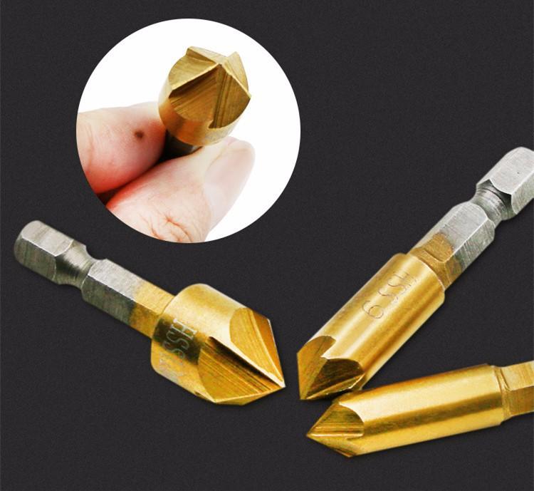Bộ 6 mũi khoan khoét lỗ âm vít