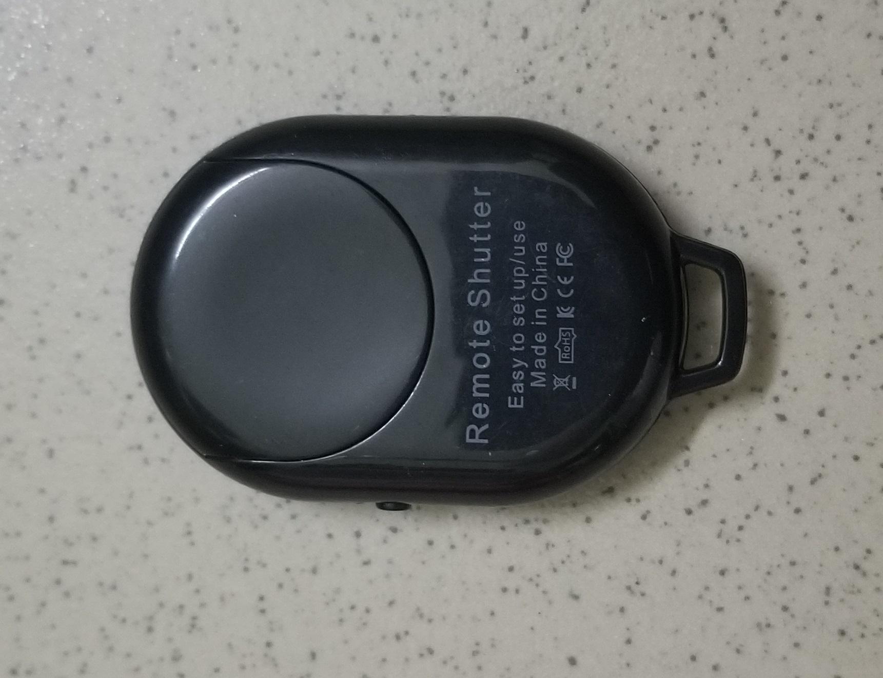 Remote chụp ảnh cho điện thoại Bluetooth Shutter (Đen)