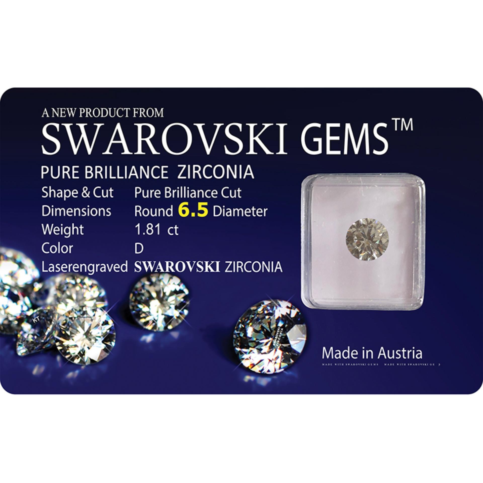 Kim Cương Nhân Tạo Swarovski 6.5mm (Fascino)
