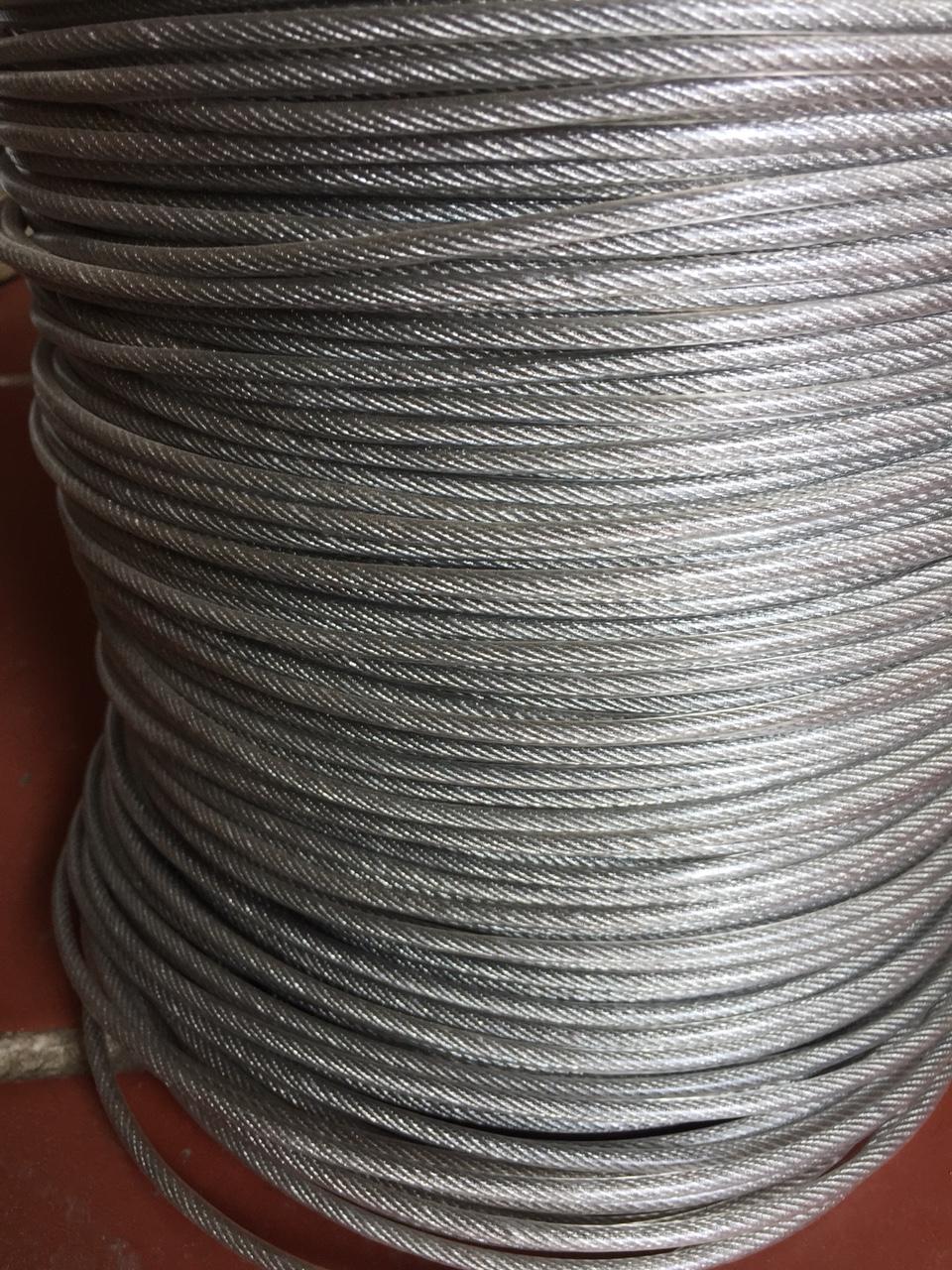 Bộ dây cáp bọc nhựa phi 5x30m tặng kèm 2 khoá cáp; 2 nở sắt; 1 tăng đơ; dây phơi quần áo đa năng