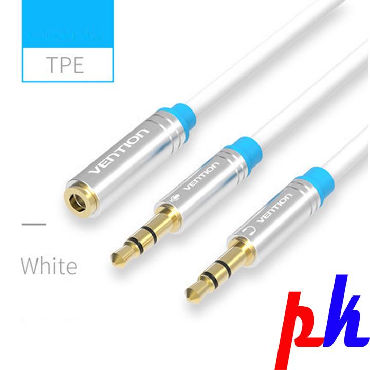 Jack chia audio và mic vention