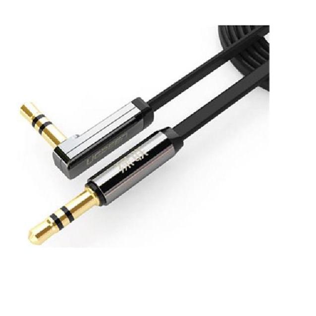 Cáp audio 3.5mm 0.5m bẻ góc UGREEN 10596